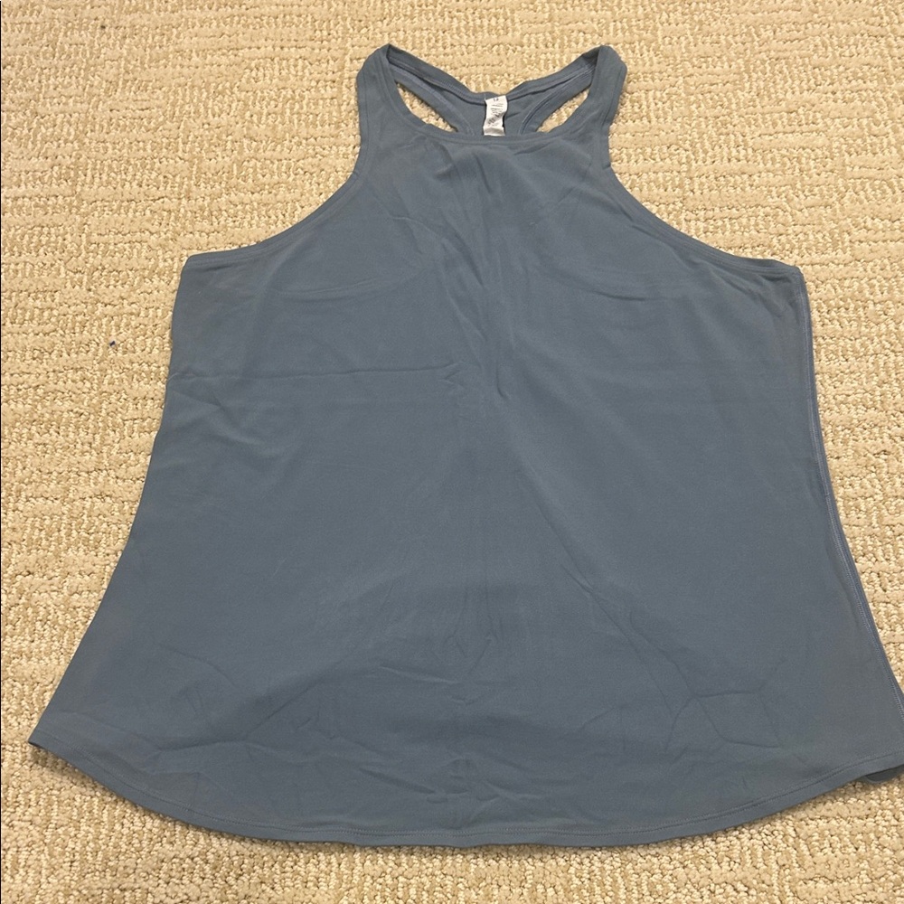 lululemon athletica Slate Blue racer back tank - size 12